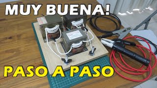 COMO HACER SOLDADOR DE ELECTRODOS [upl. by Frame]