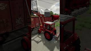 Noob vs Normal vs Pro Farming Simulator 22 👀 farmingsimulator22 fs22 agriculture [upl. by Nielsen]