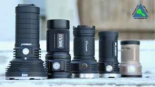 Brightest Flashlights of 2017 Top 5 best [upl. by Llenyl]