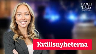 Kvällsnyheterna den 17 september – med Indra Kleinert [upl. by Annerol]