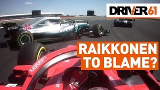 Räikkönen Takes Out Hamilton Drivers Indepth Analysis British GP [upl. by Luana960]