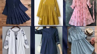 Stylish Top Designs New Girls Short Frocks Designs  FashionNetwork11 [upl. by Merp]