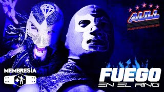 Fuego en el Ring 2023 Blue Demon Jr vs DMT Azul  Camino a la Guerra de Campeonatos AULL 2024 [upl. by Rothberg954]