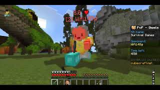 Cubecraft Fighting Laggy ARG Watch to See What Happens [upl. by Sinaj]