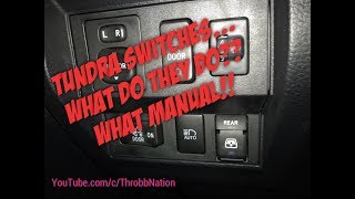 Tundra Switches Explained What Do They Do [upl. by Nodnnarb]