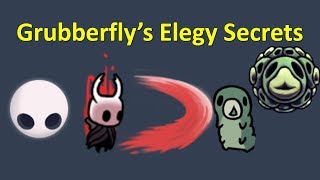 HOLLOW KNIGHT  Grubberflys Elegy Interactions [upl. by Conall]