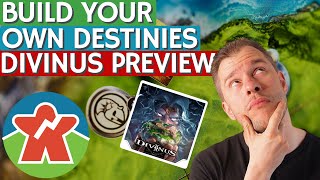 Divinus  Build Your Own quotDestiniesquot  Board Game Preview [upl. by Sachiko789]