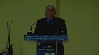 Au Maroc DSK dit être dans quotla réflexionquot [upl. by Elazaro]