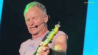 Sting  King of Pain Every Breath You Take live  FNSM 041624 theofficialsting [upl. by Ahsiaa]