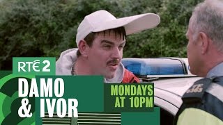 Garda Car  Damo and Ivor  Mondays 1030pm  RTÉ2 [upl. by Ahseekan]