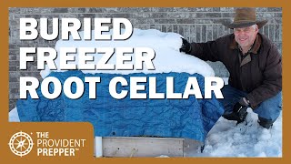 Easy DIY Root Cellar from an Old Freezer [upl. by Saddler745]