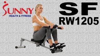 NEW Rowing Machine  Sunny Health amp Fitness SF RW1205 Review Best Rowing Machine [upl. by Ardin]