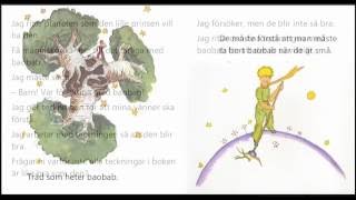 Ljudbok Den lille prinsen kapitel 5 Baobabträd [upl. by Cortie]