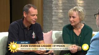 100 astronauter besöker svensk rymdkonferens  Nyhetsmorgon TV4 [upl. by Ulu]