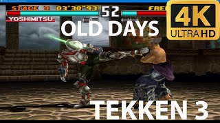 Tekken 3  Yoshimitsu Arcade Mode Playthrough in HD  The Master of Stealth and Sword [upl. by Ona149]