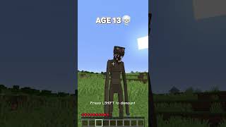 How Players Escape Traps at different Age shorts meme minecraft [upl. by Bill]