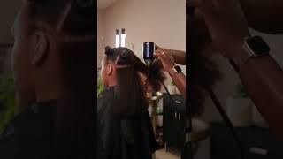 Influance Blow Dry Spray naturalhair blackhairproducts haircare blackhaircareproducts [upl. by Eadwine989]