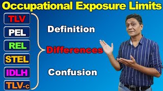 What is TLVTWA  Occupational Exposure Limits  Difference between TLV PEL REL STEL IDLH TLVc [upl. by Airot814]