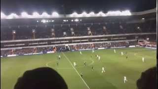 Spurs fans sing quotLewis Holtby We Want You To Stayquot [upl. by Tterb]