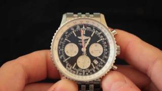 Video review Breitling Navitimer 01 Limited Edition [upl. by Safier322]