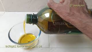 BORGES Extra Virgin Olive Oil Opening and Tasting 2L bottle MRP Rs2700 at 50 discount in Amazon [upl. by Hobard842]