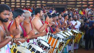 പഞ്ചാരിമേളം  പദ്മശ്രീ ജയറാം jayaram at ettumanoor mahadeva temple utsavam 2019 [upl. by Eniledam193]