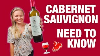 CABERNET SAUVIGNON  Red Wine Guide For Beginners [upl. by Dyraj]