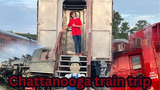 Chattanooga train trip Ft TheNoogaRailfan [upl. by Eissoj]