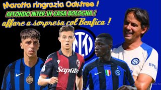 CALCIOMERCATO INTER Marotta ringrazia Oaktree  Affondo Inter in casa Bologna  Affare a sorpresa [upl. by Onra]