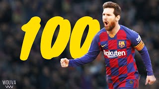 Lionel Messi  Top 100 Goals Ever With Commentary [upl. by Natalya]