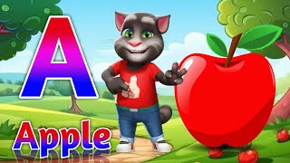 ABC Phonic Song  Toddler Learning Video Songs A for Apple Nursery Rhymes Alphabet Song for kids [upl. by Hadleigh669]