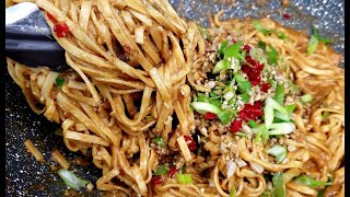 PEANUT SAUCE NOODLES  Easy Peanut Sauce Noodles  Peanut Sauce Recipe [upl. by Fidelity]