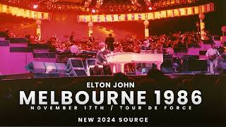 29 Burn Down The Mission Elton John  Live in Melbourne 1986 [upl. by Salb]