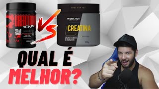 CREATINA Probiótica X CREATINA Espartanos  QUAL É MELHOR [upl. by Crosby]