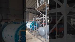 Turnkey SkidMounted Thermal Oil Heater Hot Oil Boiler For Synthetic Fiber Industry boilerservice [upl. by Trinette59]