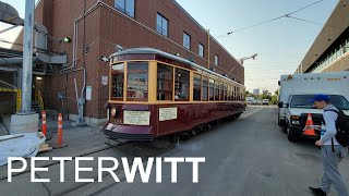 Antique Tram  TTC 1922 Canadian Car Peter Witt Streetcar No 2766  Hillcrest Complex Open House [upl. by Arella476]