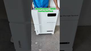 How to install GeePower solar energy storage systemLithium battery inverter all in one ESSBattery [upl. by Aniretac745]