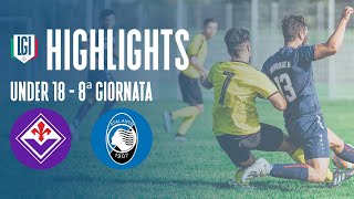 Highlights FiorentinaAtalanta U18 AB 8 giornata stagione 202324 [upl. by Yaker]