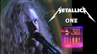 Metallica  ONE 1989  The 31st Annual Grammy Awards  Complete Scene  Best Quality [upl. by Imac]