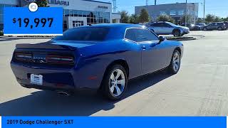 2019 Dodge Challenger Jersey Village TX S9640B [upl. by Aihcropal292]