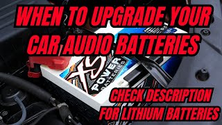 How to decide what car audio battery you needcheap lithium battery links below 👇👇👇 [upl. by Huldah]