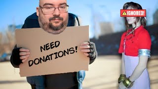 WingsOfRedemption ignores his dying moderators fundraiser because he didn’t hit his donation goal [upl. by Lleksah972]