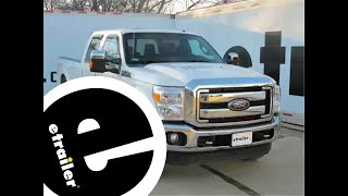 etrailer  5th Wheel Trailer Hitch Installation  2015 Ford F350 Super Duty [upl. by Slotnick]