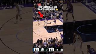 Luka amp Mavs defense give up an open Jazz gamewinner [upl. by Kurys466]