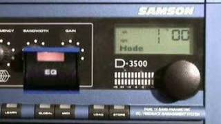 Samson D3500 Feedback Management [upl. by Aerdnael]