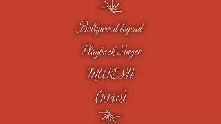 1940 Bollywood Legend Mukesh [upl. by Owens951]