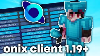 Onix Client  The BEST 120 Minecraft Bedrock Client  FPS CPS Counter Keystrokes [upl. by Inail156]