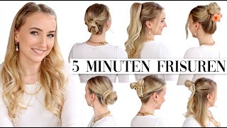 35 Minuten Frisuren für feines Haar  einfach schnell amp ohne viel flechtenfeststecken [upl. by Cathleen]