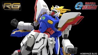 RG 1144 SHINING GUNDAM  Mobile Fighter G Gundam [upl. by Yul]