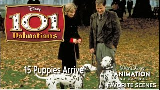 101 Dalmatians 1996  15 Puppies Arrive [upl. by Lenroc916]